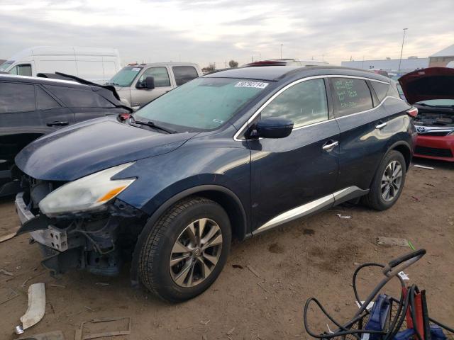 Vin: 5n1az2mh9gn125898, lot: 80792714, nissan murano s 20161