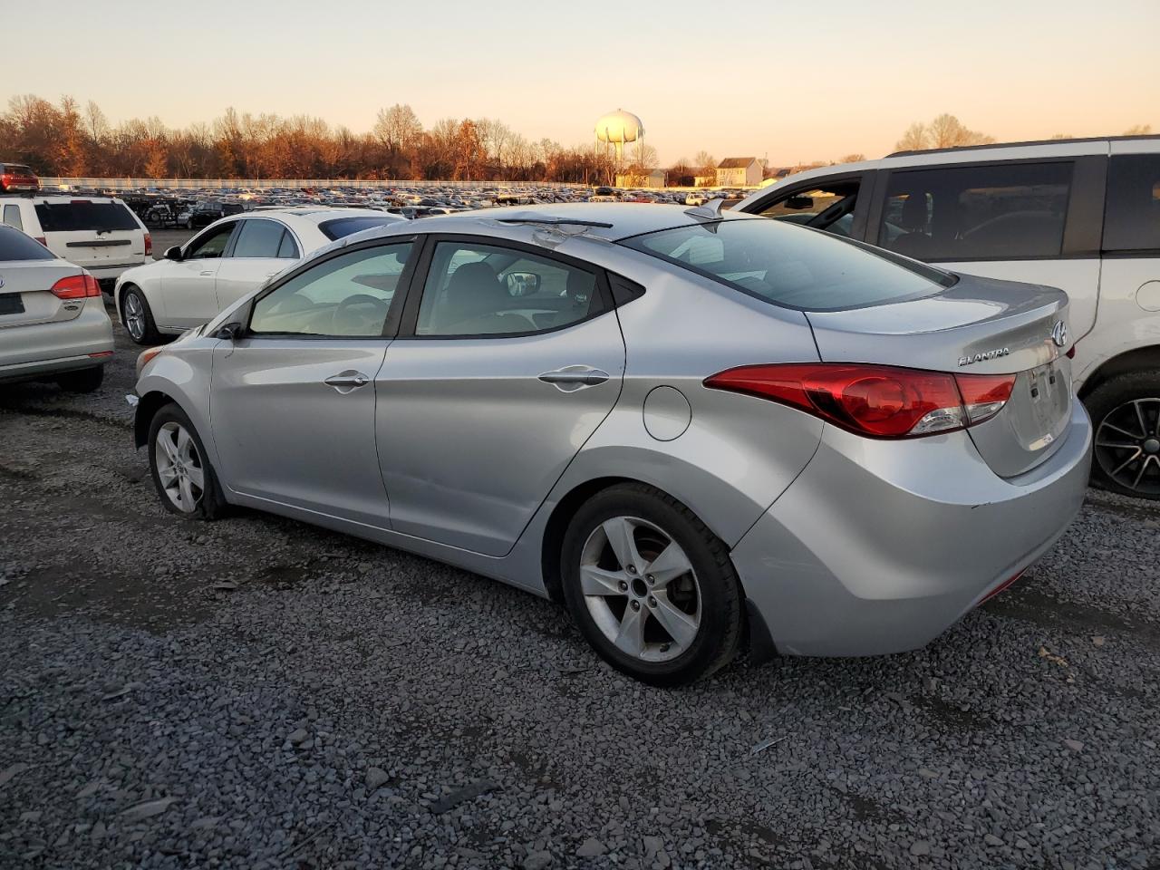 Lot #3034345068 2013 HYUNDAI ELANTRA GL