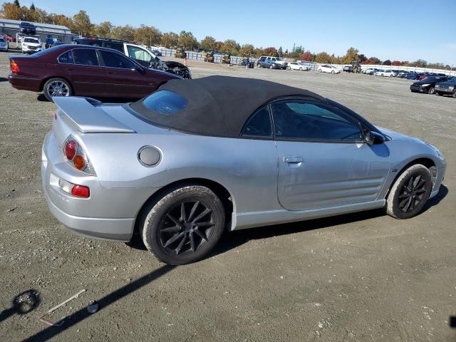 MITSUBISHI ECLIPSE SP 2001 silver  gas 4A3AE55H01E003998 photo #4