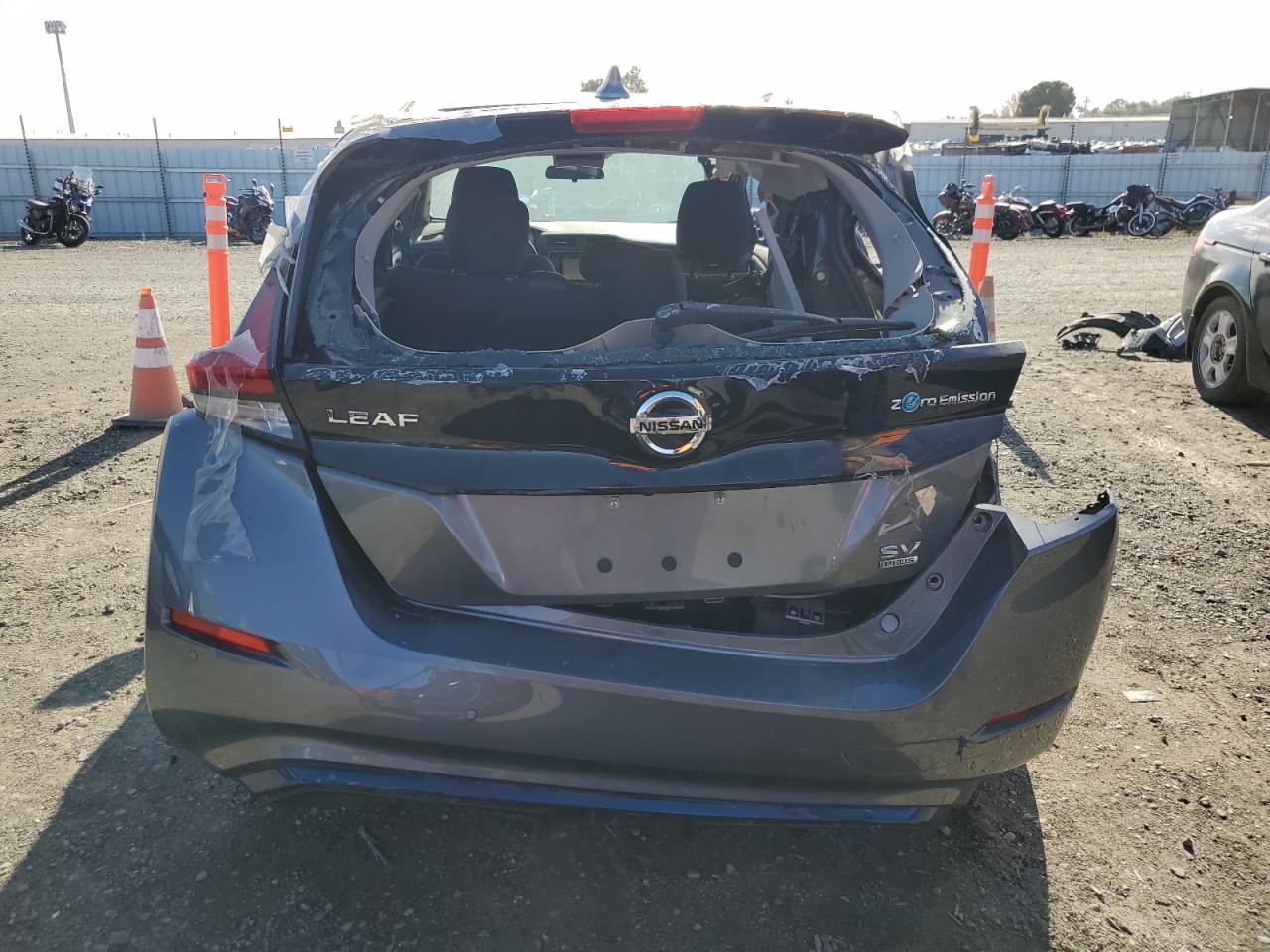 Lot #2994407027 2021 NISSAN LEAF SV PL