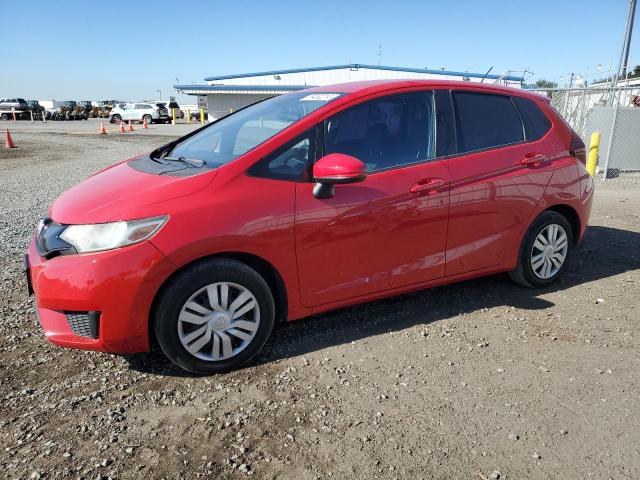 HONDA FIT LX 2016 red  gas JHMGK5H59GX038736 photo #1