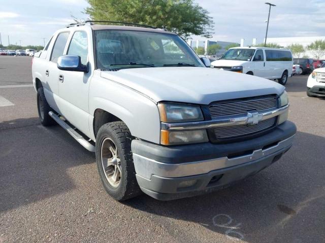 CHEVROLET AVALANCHE 2005 silver crew pic flexible fuel 3GNEC12Z55G263450 photo #1