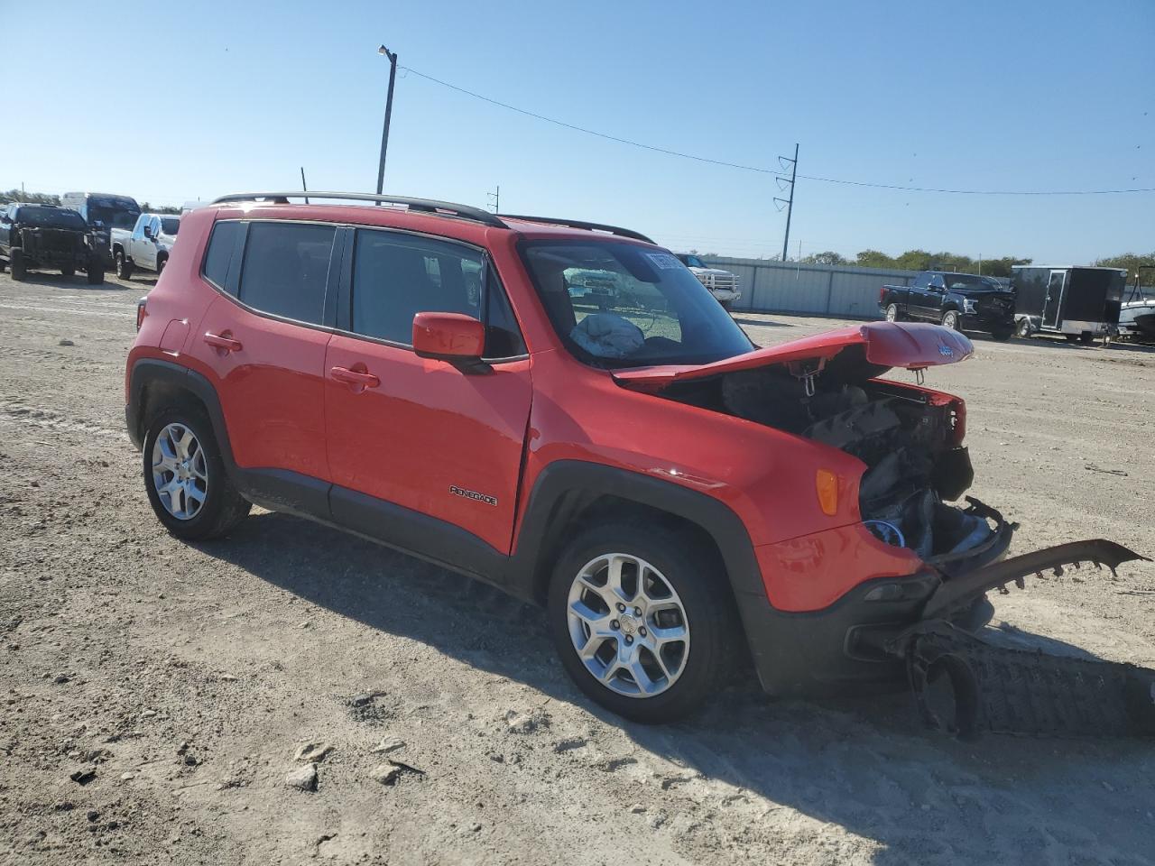 Lot #3026277263 2018 JEEP RENEGADE L