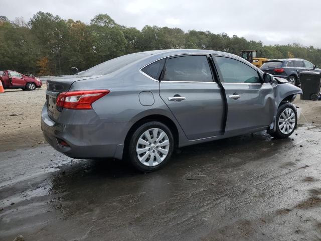 NISSAN SENTRA S 2019 gray  gas 3N1AB7AP9KY446226 photo #4