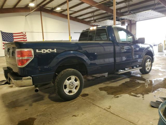 FORD F150 2011 blue  flexible fuel 1FTNF1EF3BKE03405 photo #4