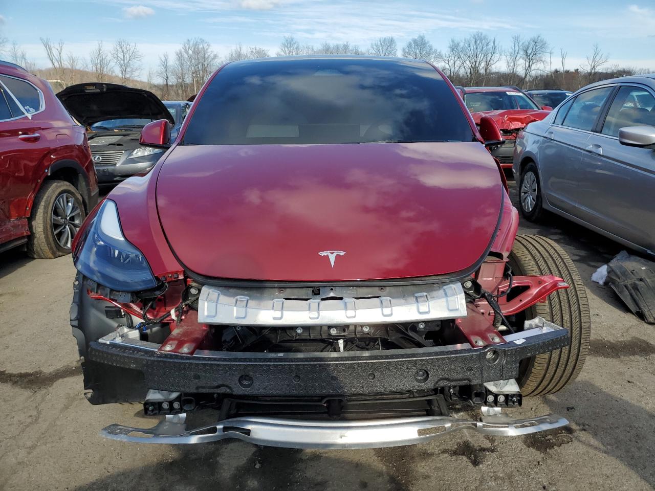 Lot #3034280104 2024 TESLA MODEL Y