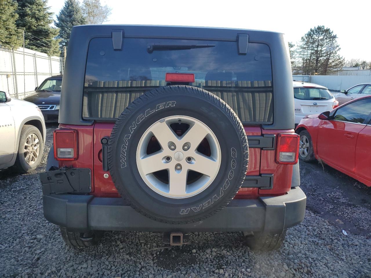 Lot #3030705091 2012 JEEP WRANGLER S