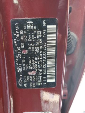 2019 HYUNDAI TUCSON LIM - KM8J3CA45KU012523