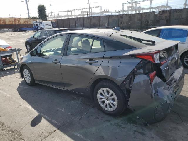 TOYOTA PRIUS L 2020 gray  hybrid engine JTDKARFU9L3116174 photo #3