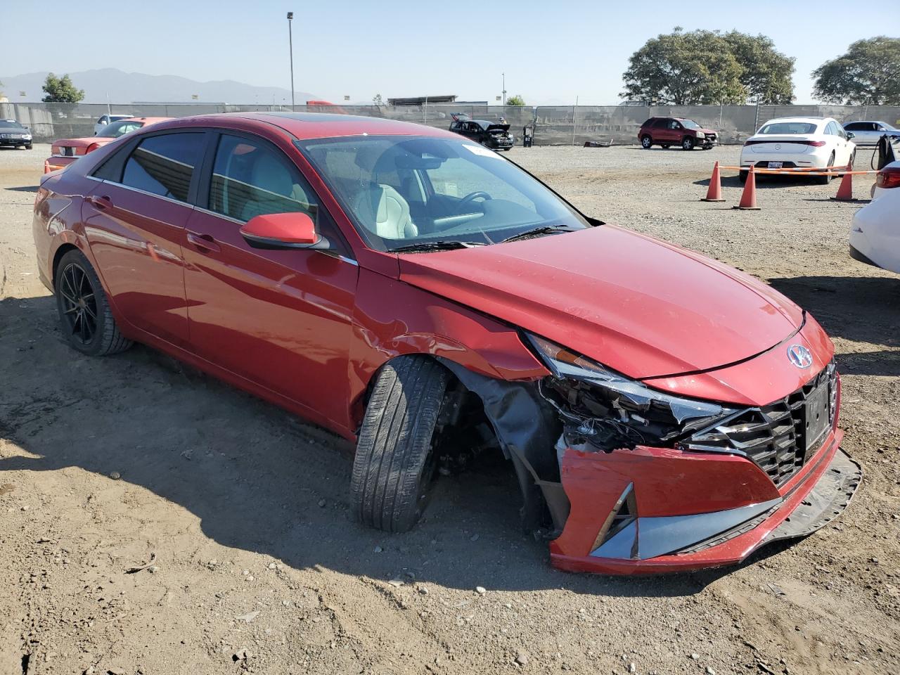 Lot #3050336904 2023 HYUNDAI ELANTRA LI