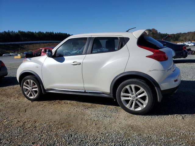 NISSAN JUKE S 2013 white  gas JN8AF5MV6DT224257 photo #3