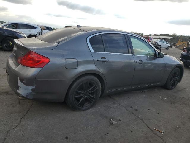 INFINITI G25 BASE 2011 gray sedan 4d gas JN1DV6AP0BM601568 photo #4