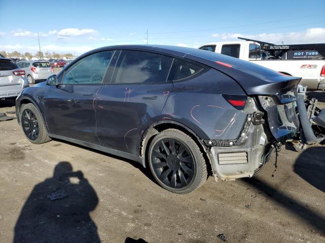 TESLA MODEL Y 2021 gray  electric 5YJYGDEE8MF092413 photo #3