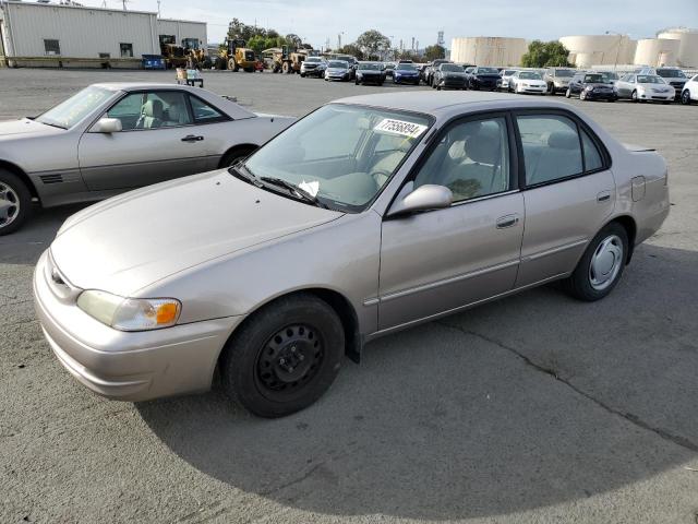 TOYOTA COROLLA VE 1998 silver  gas 1NXBR18E5WZ135668 photo #1