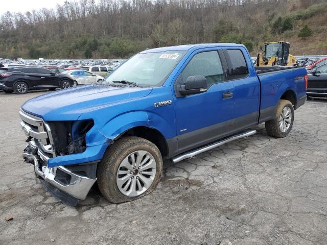 FORD F150 SUPER 2016 blue  gas 1FTEX1EP2GFA98971 photo #1