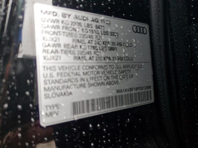 2023 AUDI Q8 PREMIUM - WA1AVBF18PD012590