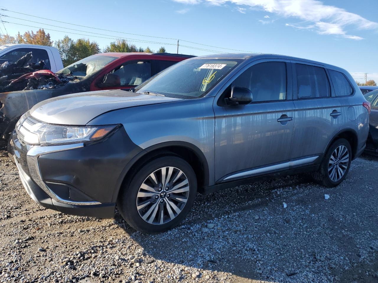 Lot #2988570277 2020 MITSUBISHI OUTLANDER