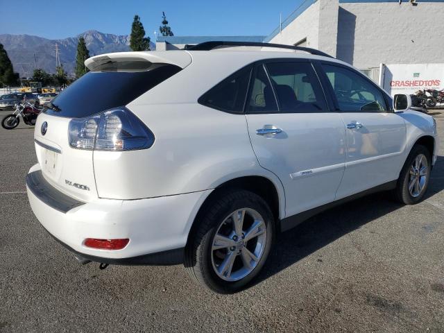 LEXUS RX 400H 2008 white  hybrid engine JTJHW31U782856381 photo #4