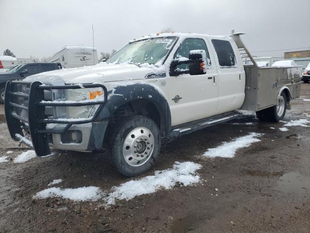 FORD F550 SUPER 2015 white  diesel 1FD0W5HT0FED40640 photo #1