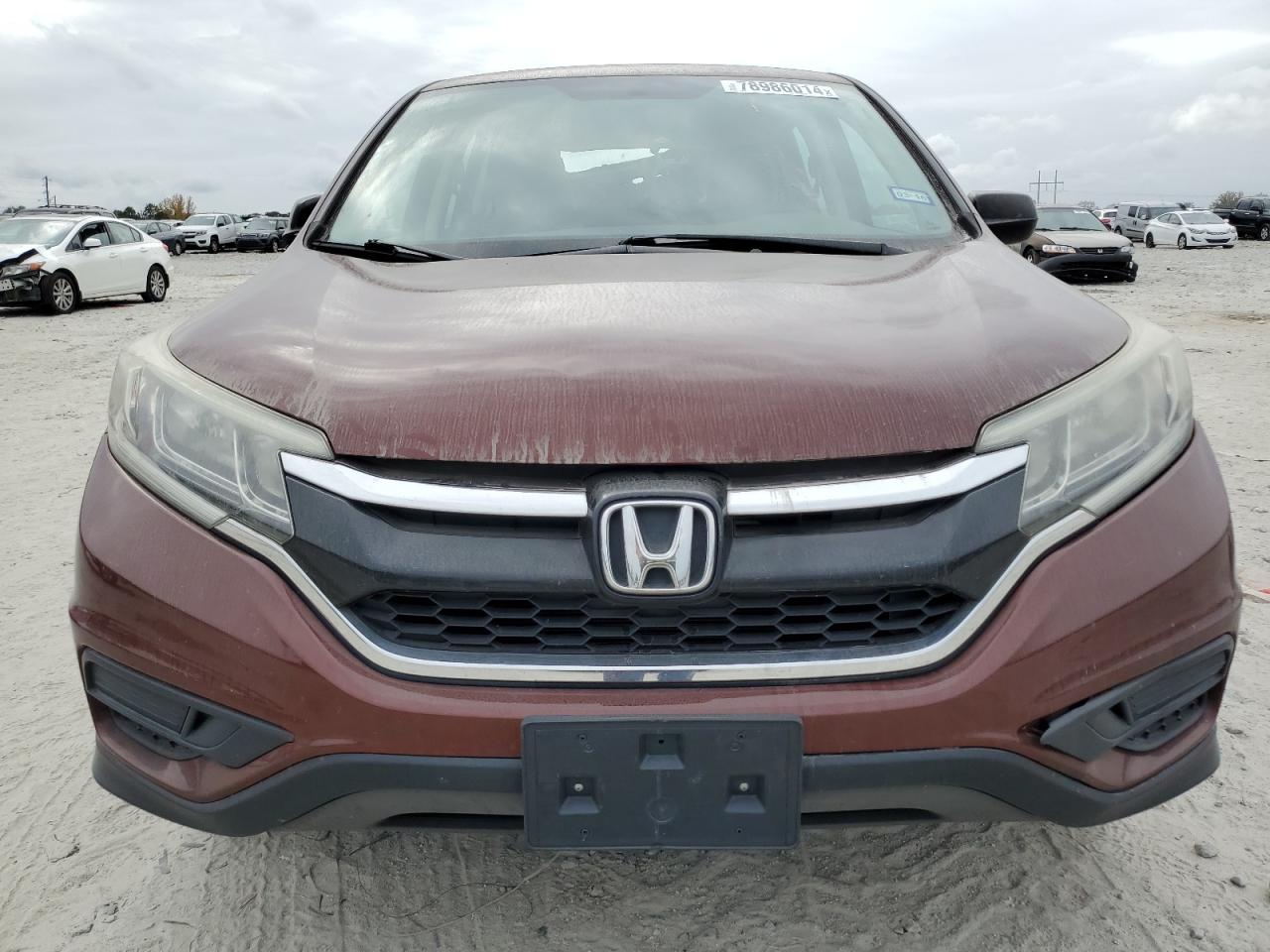 Lot #2989227650 2015 HONDA CR-V LX