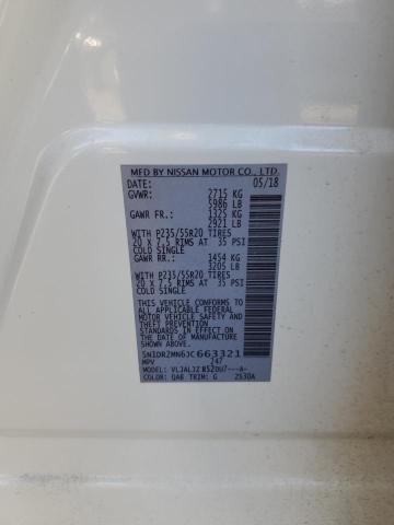 2018 NISSAN PATHFINDER - 5N1DR2MN6JC663321