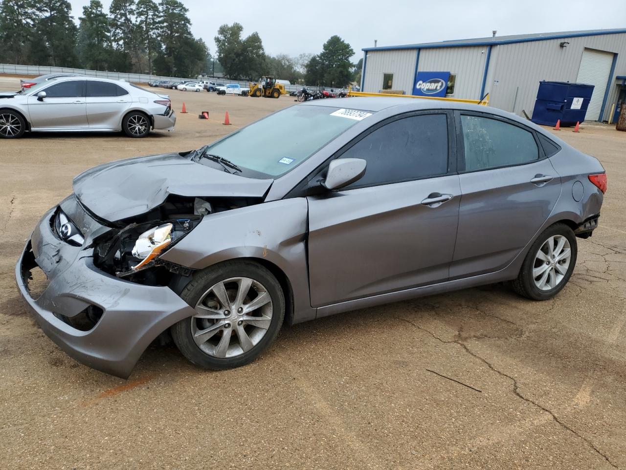 Lot #3048254735 2013 HYUNDAI ACCENT GLS