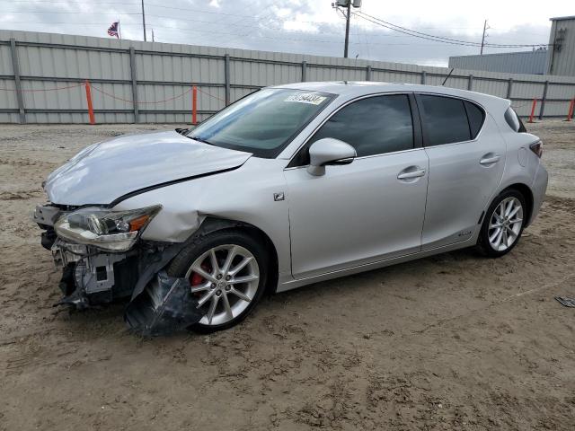 LEXUS CT 200 2011 silver  hybrid engine JTHKD5BH4B2019850 photo #1