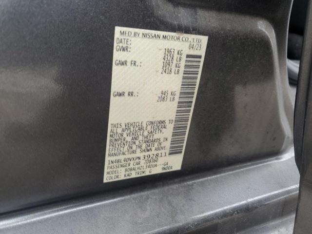 2023 NISSAN ALTIMA SV - 1N4BL4DVXPN392811