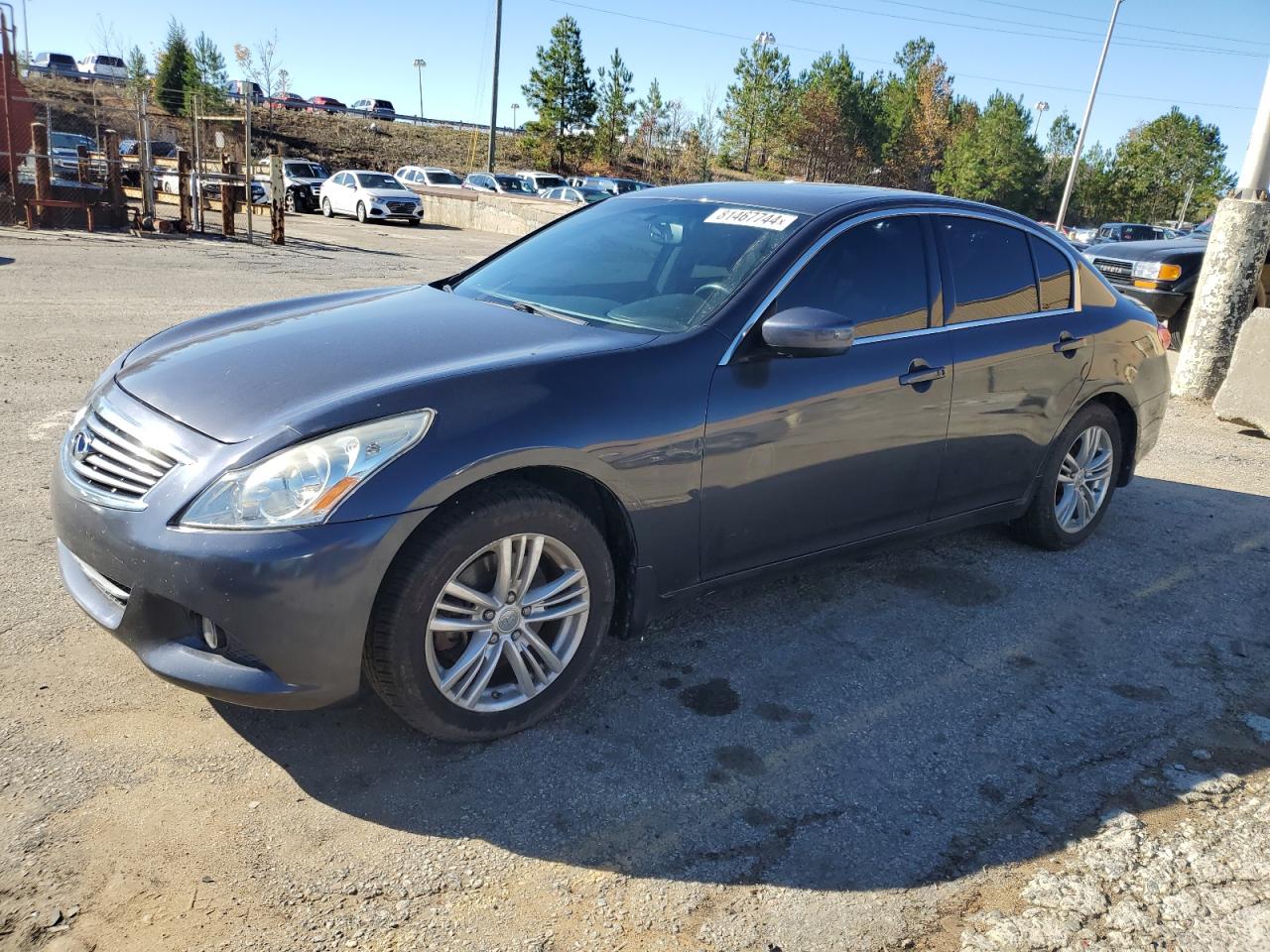 Lot #3006651356 2011 INFINITI G25