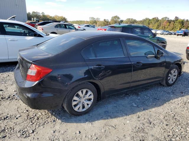 HONDA CIVIC LX 2012 black sedan 4d gas 19XFB2F56CE072853 photo #4