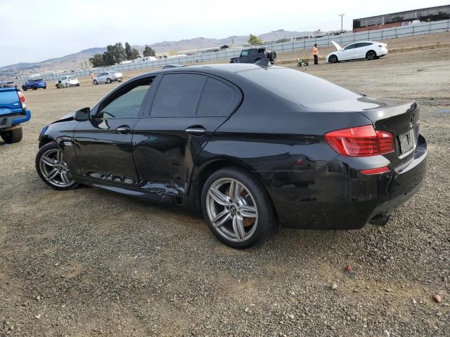 BMW 550 I 2015 black  gas WBAKN9C5XFD961497 photo #3