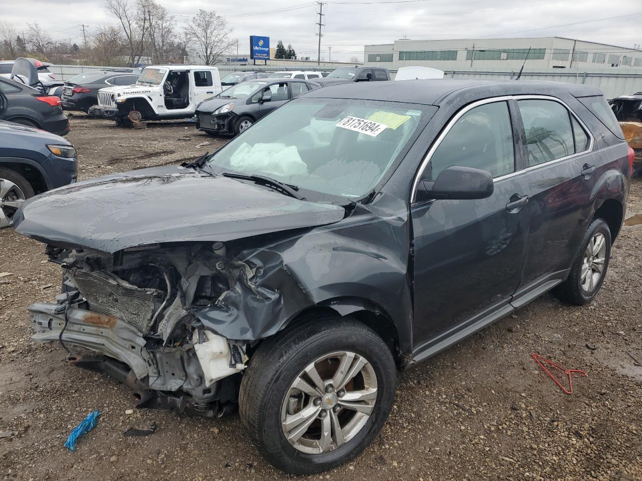 Lot #3052553118 2012 CHEVROLET EQUINOX LS