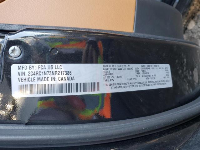 2022 CHRYSLER PACIFICA H - 2C4RC1N73NR217386