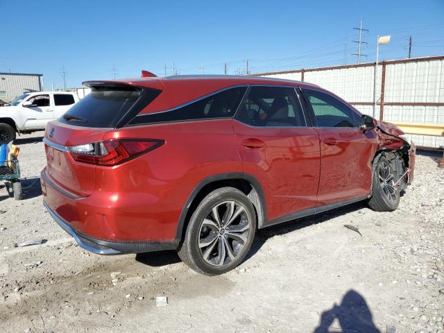 LEXUS RX 450H L 2021 red  hybrid engine JTJHGKFA1M2021389 photo #4