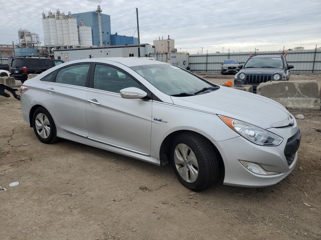 Lot #3008946531 2015 HYUNDAI SONATA HYB