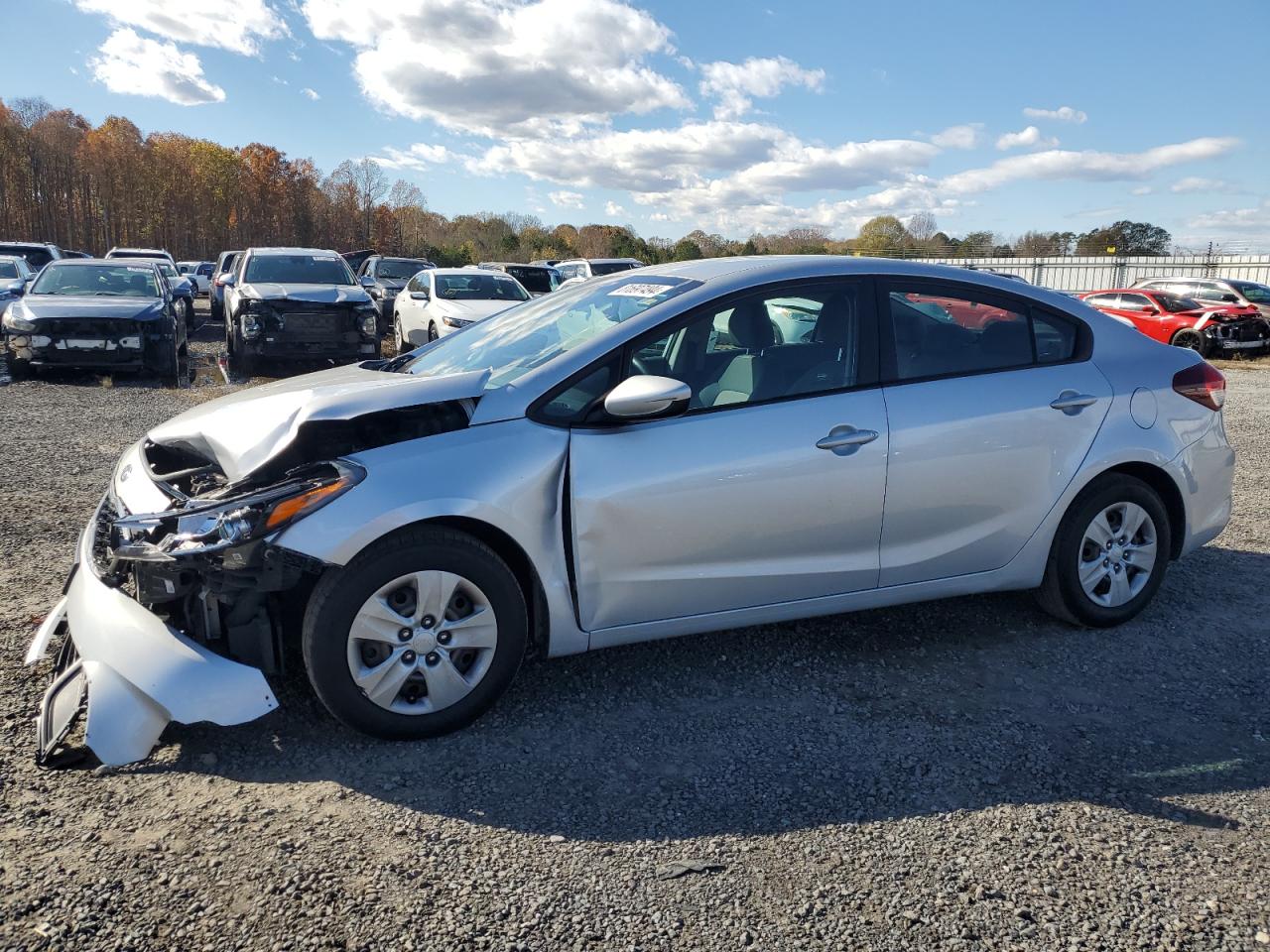 Lot #3033148987 2017 KIA FORTE LX