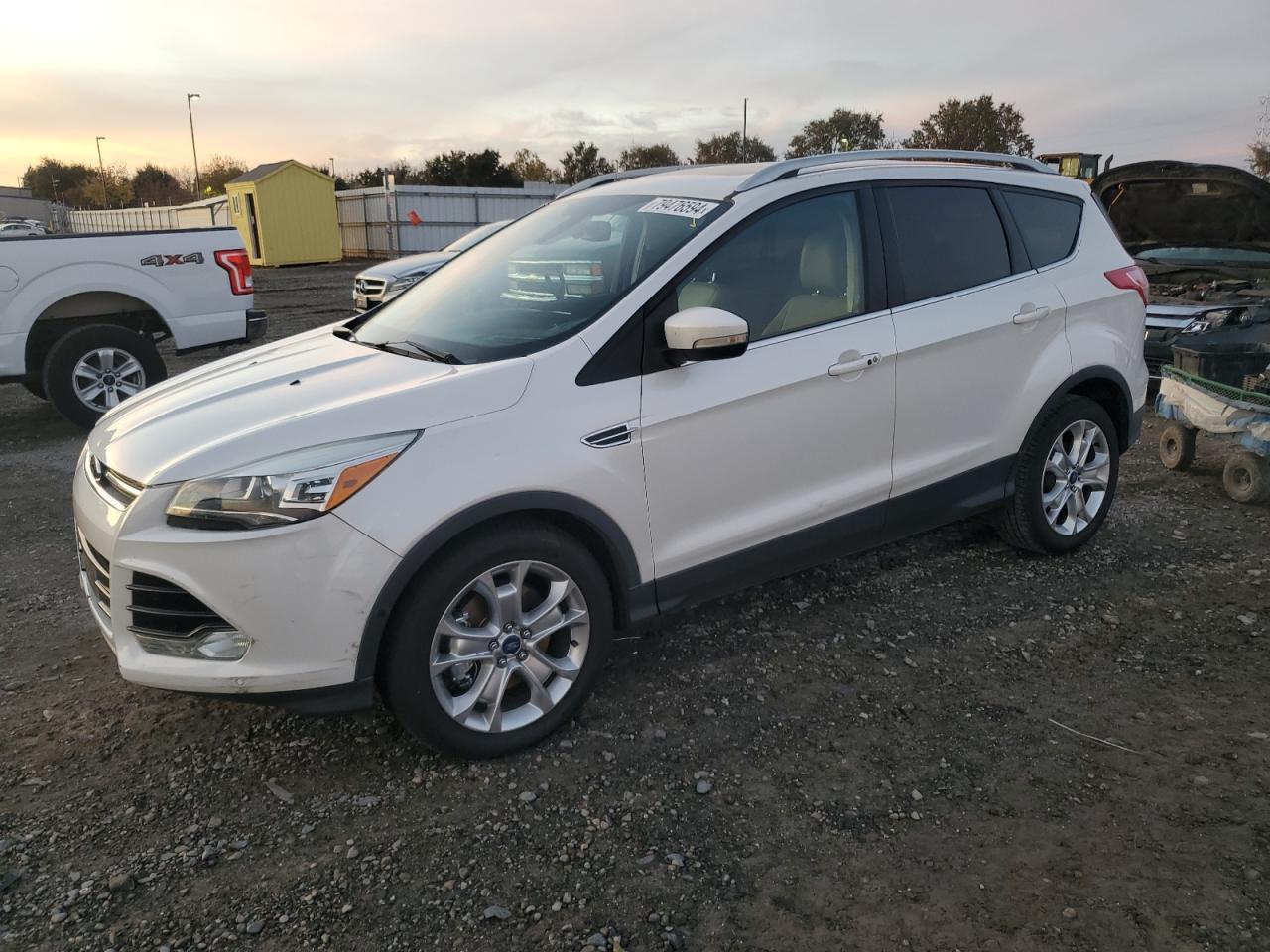 Lot #3045764648 2014 FORD ESCAPE TIT