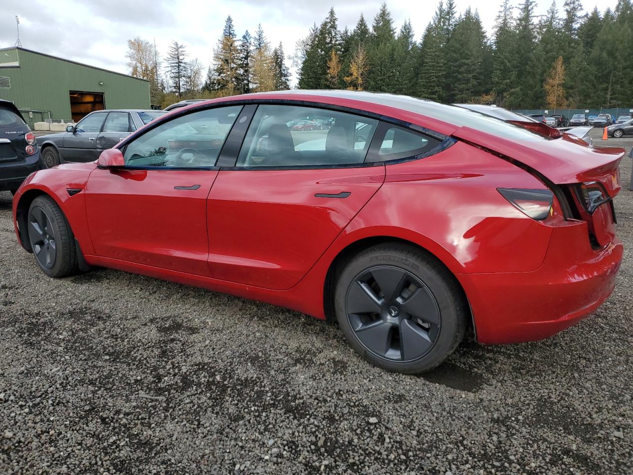 Lot #2986948972 2023 TESLA MODEL 3