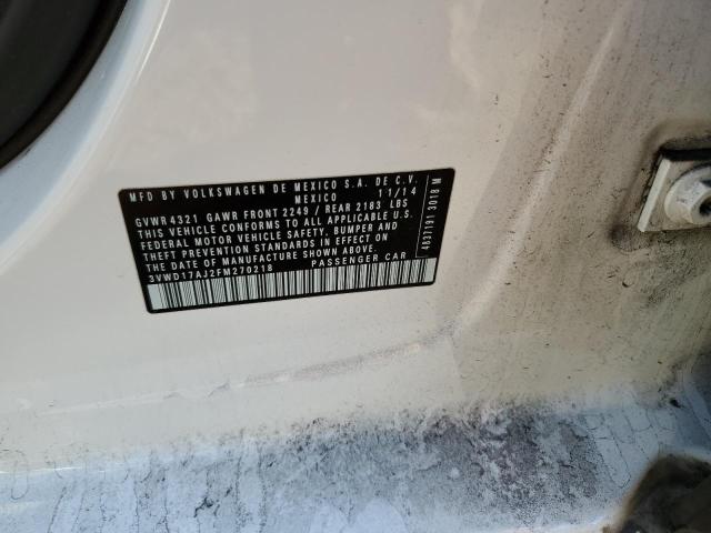 2015 VOLKSWAGEN JETTA SE - 3VWD17AJ2FM270218