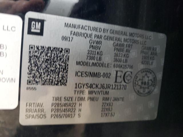 2018 CADILLAC ESCALADE P - 1GYS4CKJ6JR121370