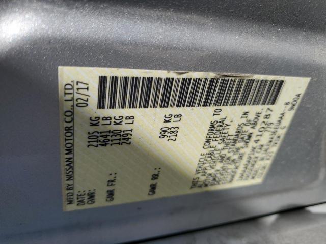 2017 NISSAN MAXIMA 3.5 - 1N4AA6AP1HC410287