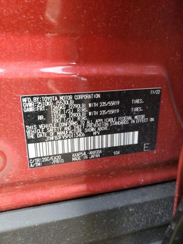 VIN JTMFB3FV5PD113406 2023 TOYOTA RAV4 no.13