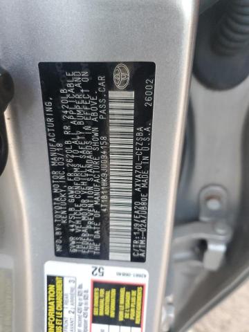 2018 TOYOTA CAMRY L - 4T1B11HK9JU094158