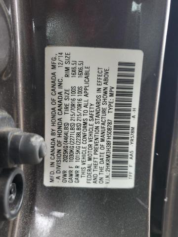 2015 HONDA CR-V LX - 2HKRM3H38FH508787