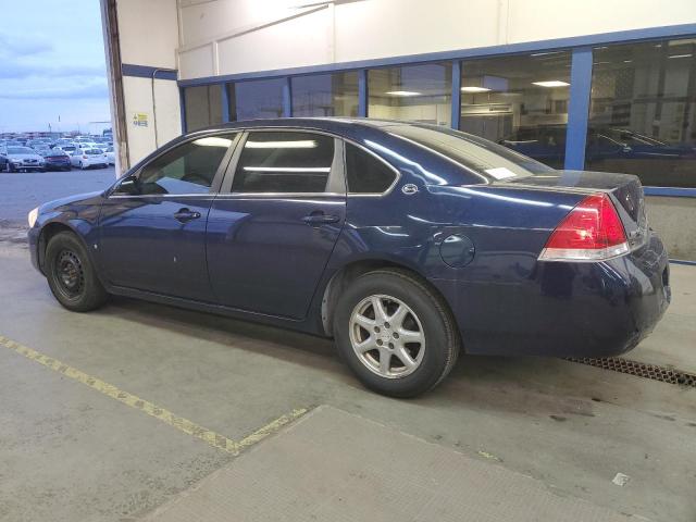 CHEVROLET IMPALA LS 2008 blue  flexible fuel 2G1WB58K281297255 photo #3