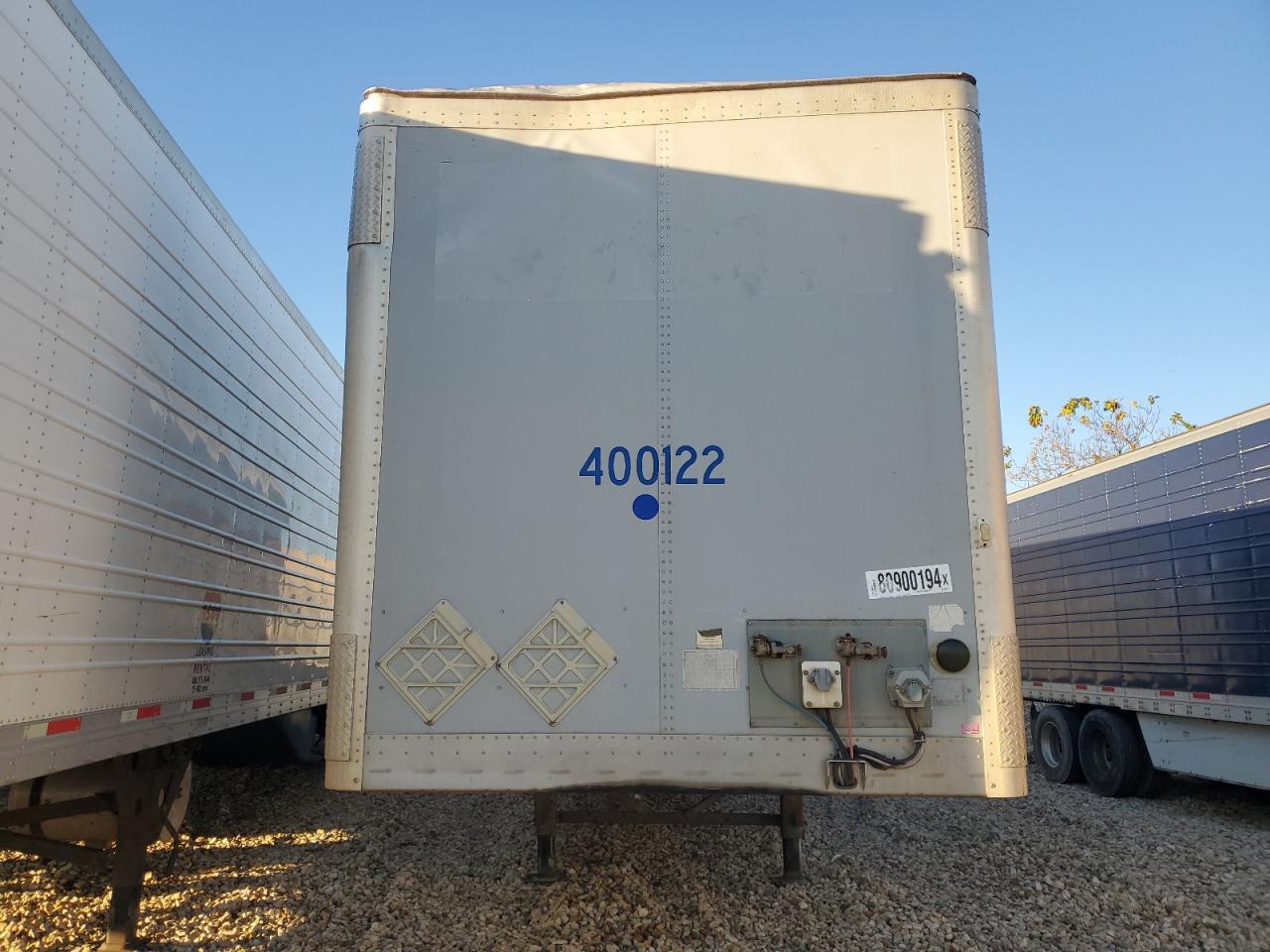 Lot #3006192450 2014 WABASH TRAILER