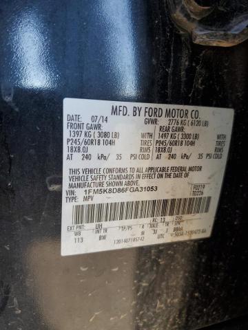 2015 FORD EXPLORER X - 1FM5K8D86FGA31053