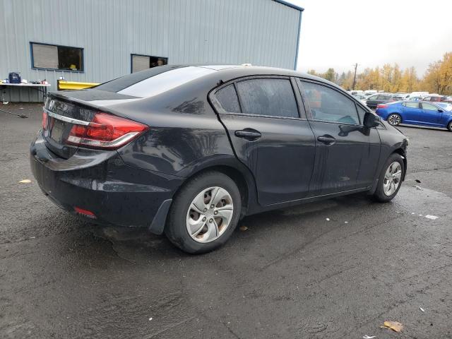 HONDA CIVIC LX 2013 black  gas 19XFB2F53DE244208 photo #4