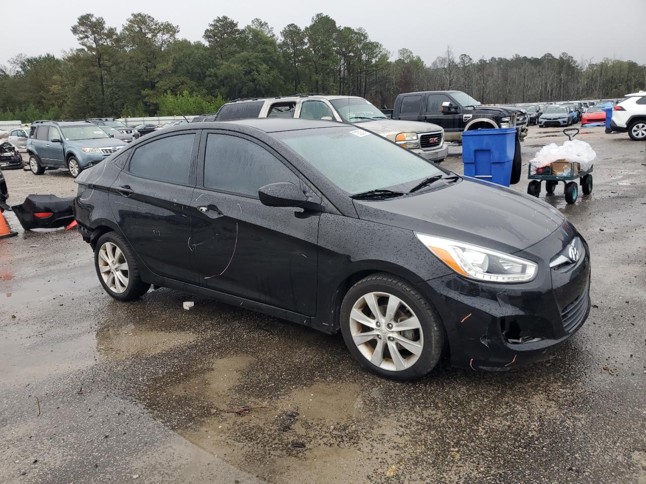 Lot #2979248079 2014 HYUNDAI ACCENT GLS