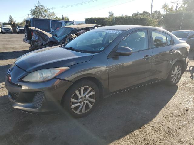 MAZDA 3 I 2012 gray  gas JM1BL1VG1C1505393 photo #1